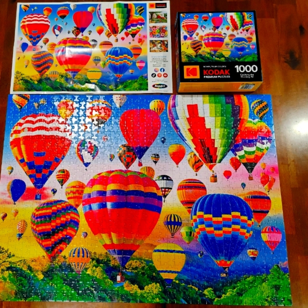 "Catching the Morning Air" 1000 piece puzzle